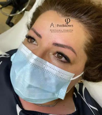 Микроблейдинг/Microblading PhiBrows Artist-Миглопластика