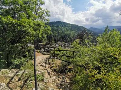 Hiking Trail to the Black Rock