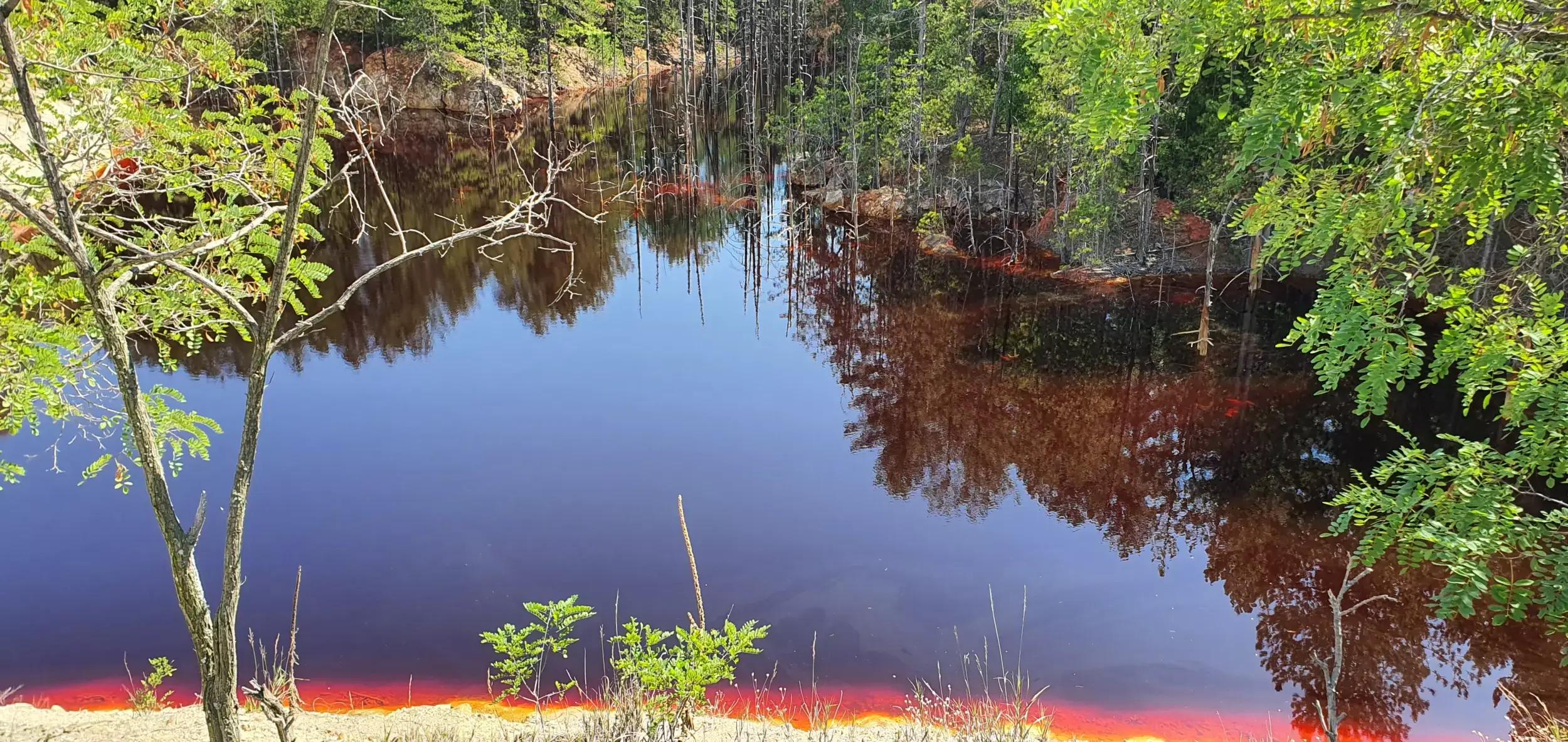 The red lake