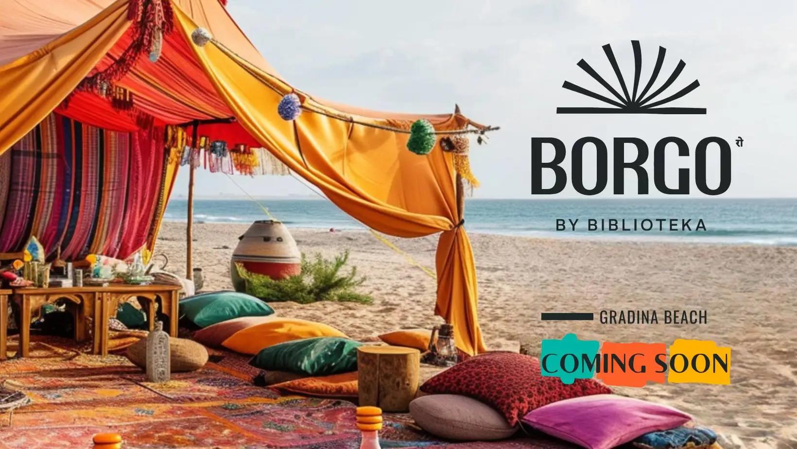 BORGO by Biblioteka Beach Bar & Restaurant Къмпинг Градина Созопол