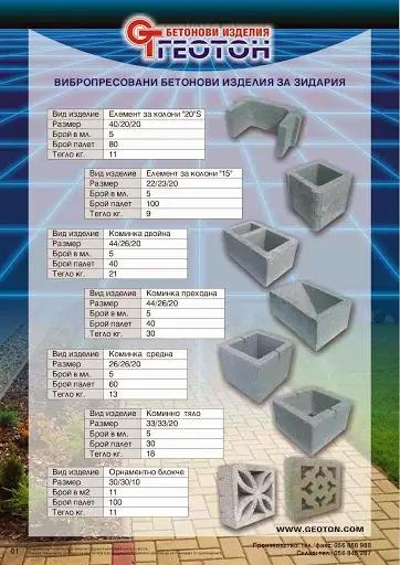 Геотон бетонови изделия ООД