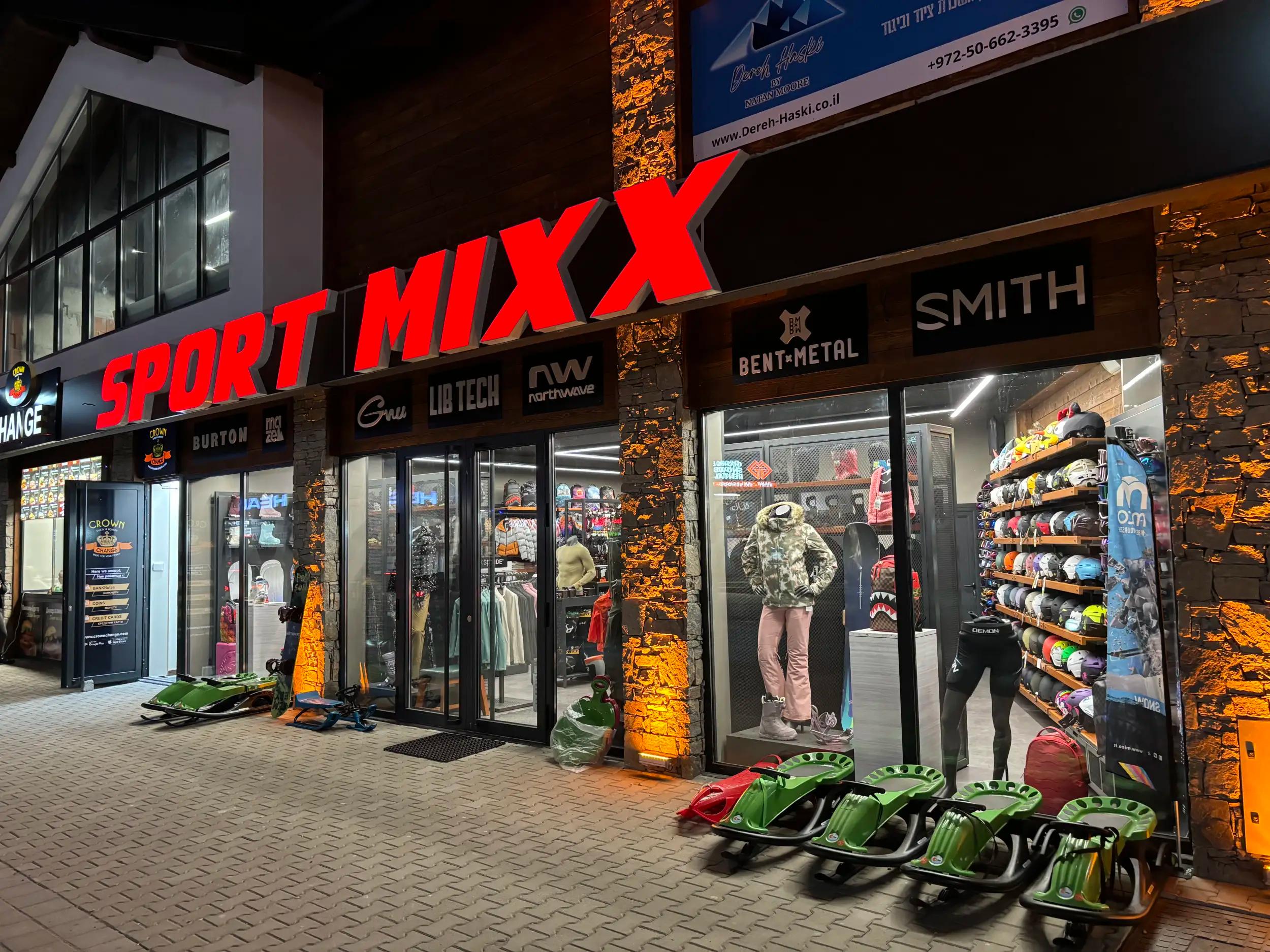 SPORT MIXX snowboard store