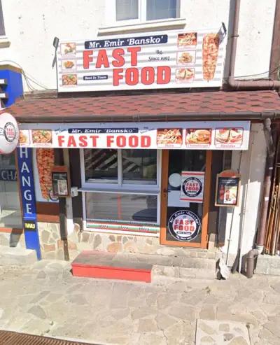 Mr Emir, Bansko Fast Food Kebap Pizza Kumpir