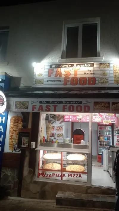 Mr Emir, Bansko Fast Food Kebap Pizza Kumpir