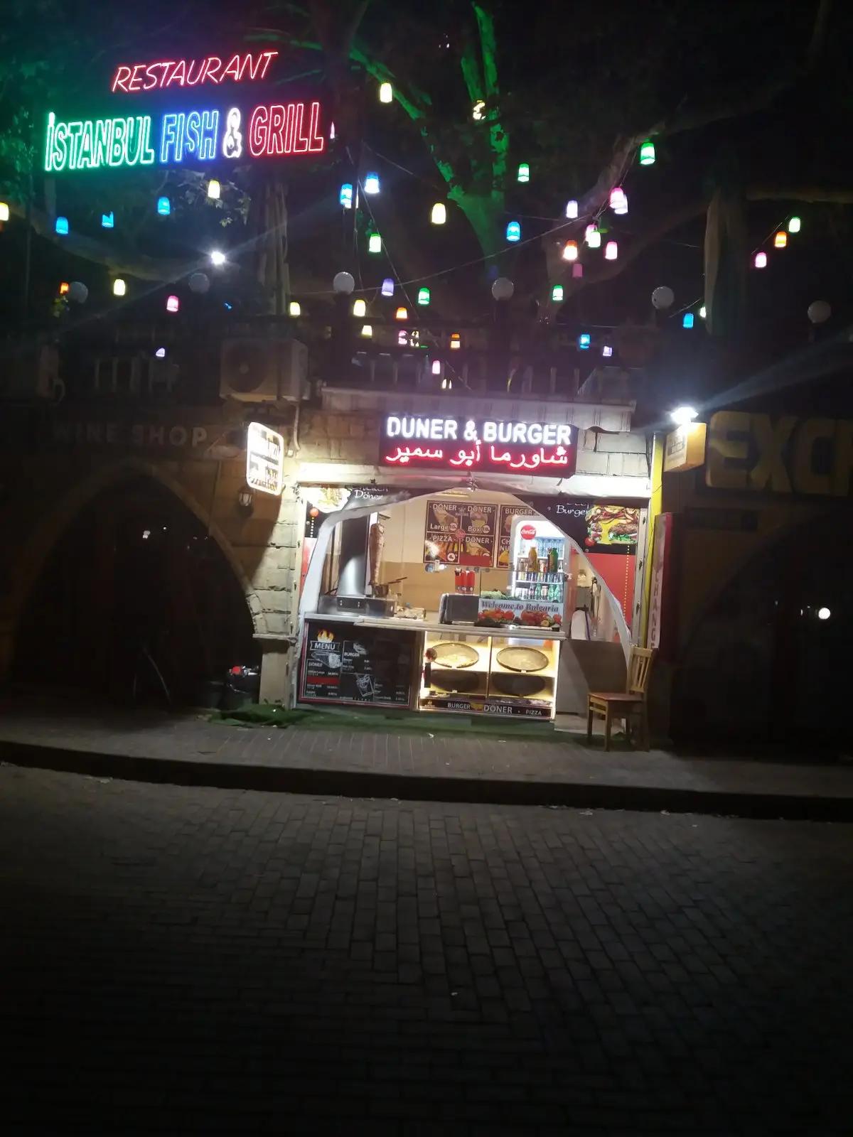 Doner, burger, pizza