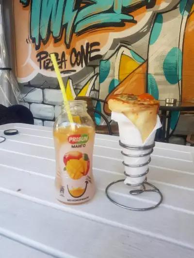 Twister pizza cones & coffe