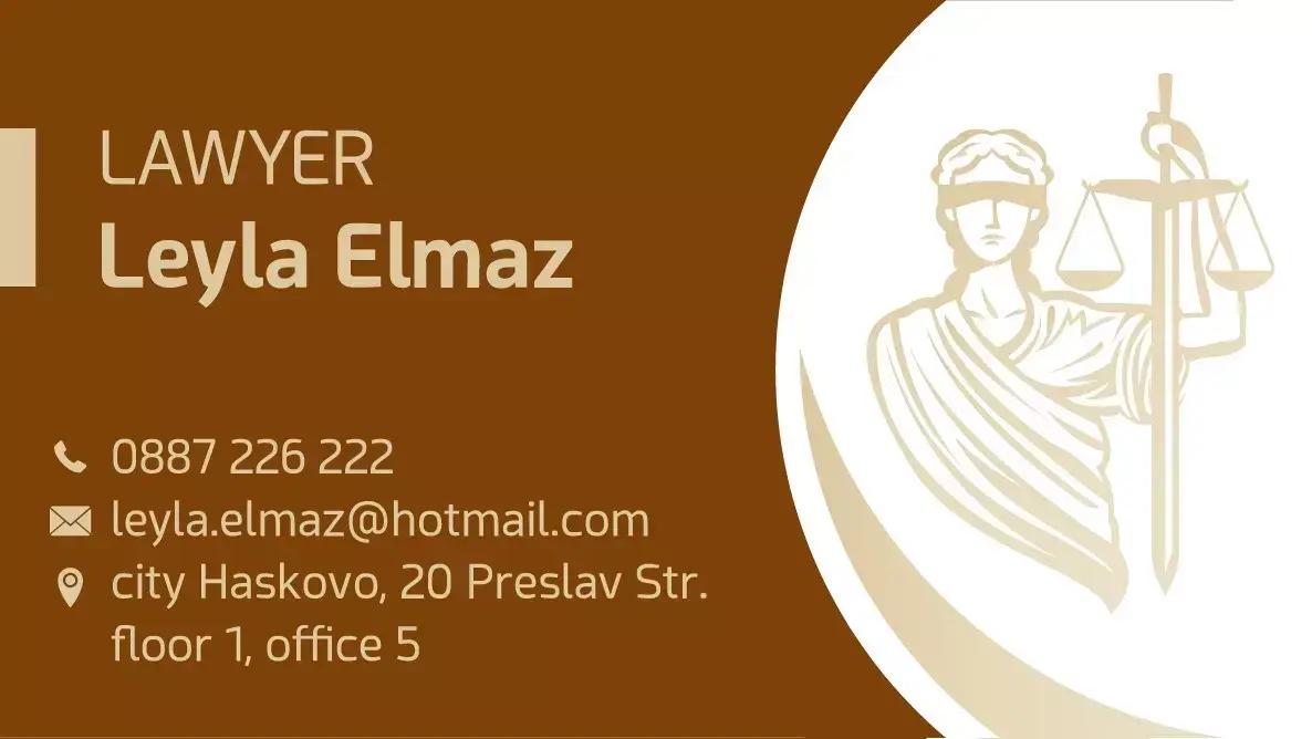 Адвокатска кантора Лейла Елмаз / Lawyer Leyla Elmaz / Avukat Leyla Elmaz