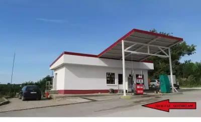 Gas station Бензиностанция Хиподрум