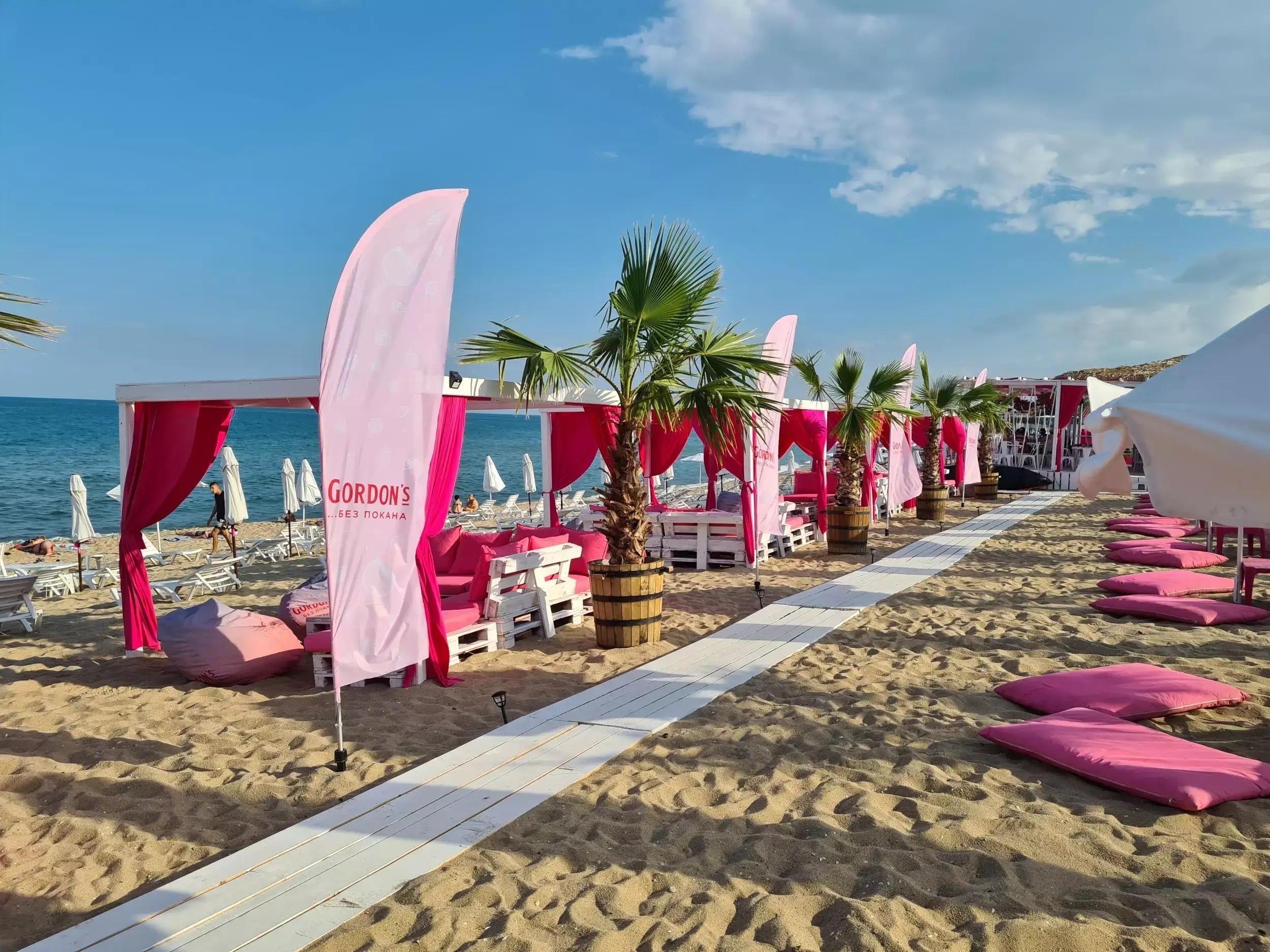 Just Pink Beach Bar