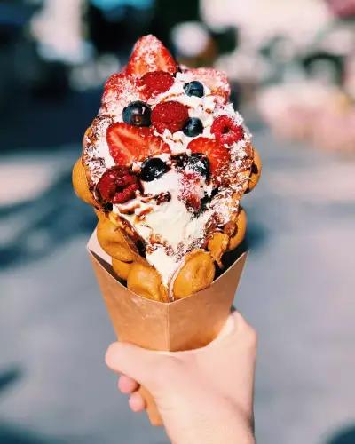 Bubble House Waffles