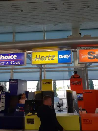 Hertz Car Rental - Sofia Airport