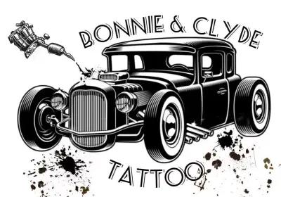 Bonnie & Clyde Tattoo