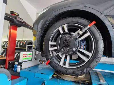 MOT, tyres, wheel alignment, car repairs, car wash, insurance, cafe, parking ГТП