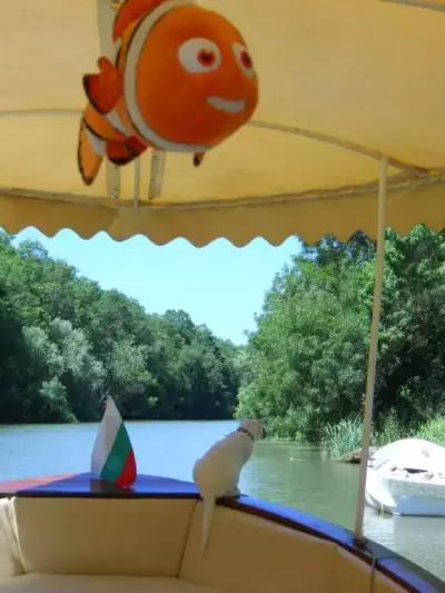 Lucy and Longoz boat trips on river Kamchia