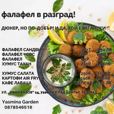 Yasmina Garden Фалафел и хумус