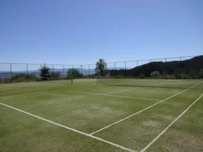 tennis courts