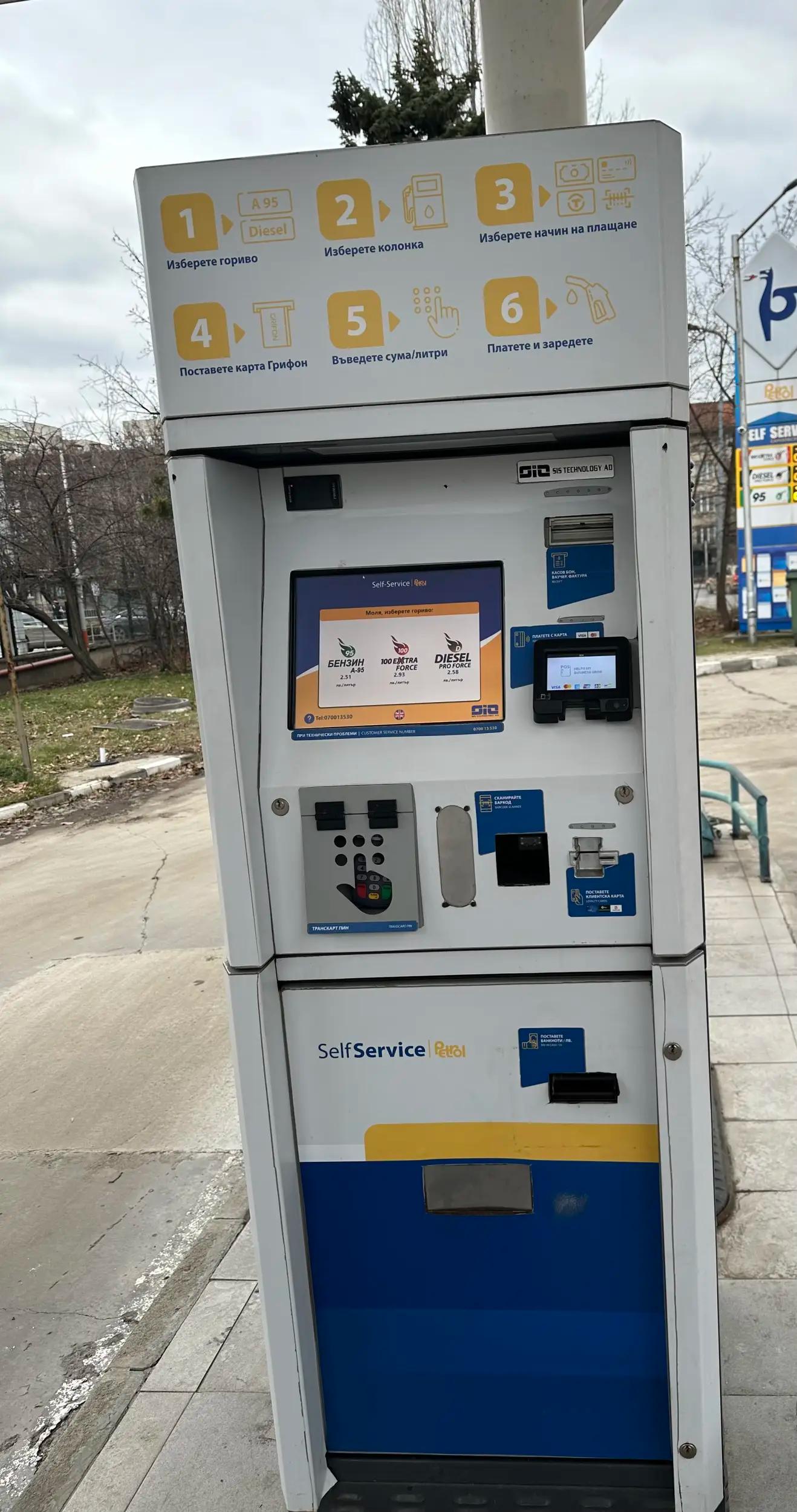 Petrol Self-Service (самообслужване)