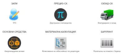 КомБайт - Счетоводна програма Прециз-СХ, ТРЗ ЗАПИ